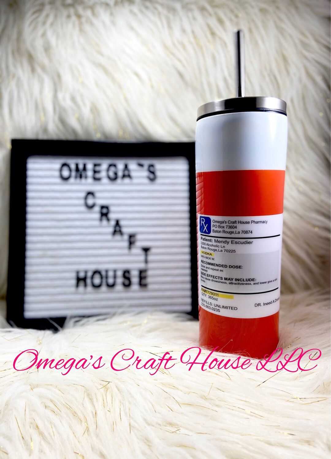 OCH Custom Prescription Tumbler